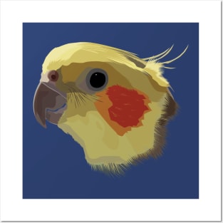 Happy Cockatiel Posters and Art